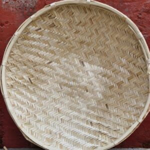 Bamboo Daura / Dala – Traditional Basket for Pooja & Ritual Use